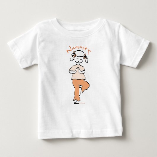 ナマステ ベビーTシャツ (正面)
