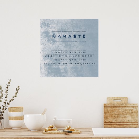 ナマステ ポスター (キッチン)