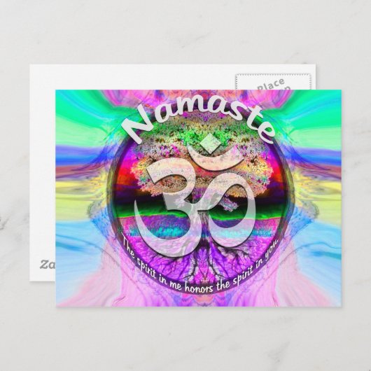 ナマステ ポストカード (正面/裏面)