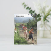 ナマステ! ポストカード (スタンド正面)