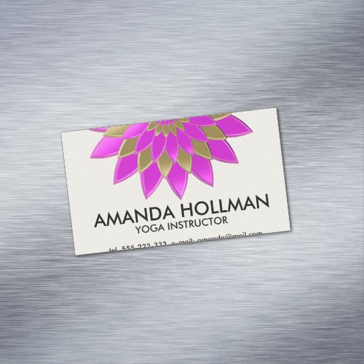 ナマステ マグネット名刺 (インサイチュ)