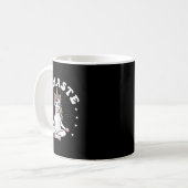 ナマステ ヨガ ユニコーン  コーヒーマグカップ (正面左)
