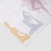 ナマステ，ヨガ，ヨギ，女性，チャクラ，チー，スピリチュアル，禅 薄葉紙 (詳細)