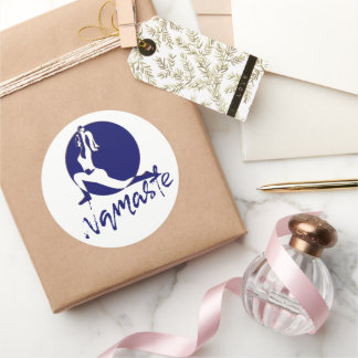 ナマステ、ヨガ ラウンドシール