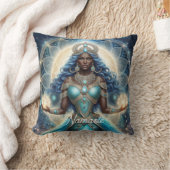 ナマステ，ヨガ，瞑想，平和，尊敬 クッション (ブランケット)