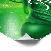 ナマステ，ヨガ，瞑想，平和，尊敬 フォトプリント            (角)