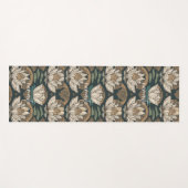 ナマステ，ヨガ，瞑想，平和，尊敬 ヨガマット (正面(横))