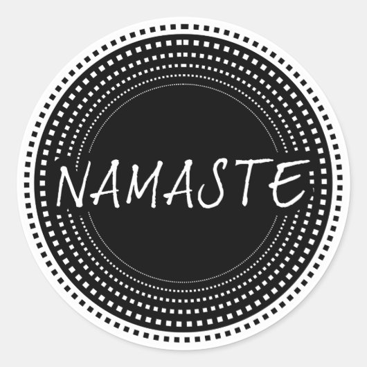 ナマステ ラウンドシール (正面)