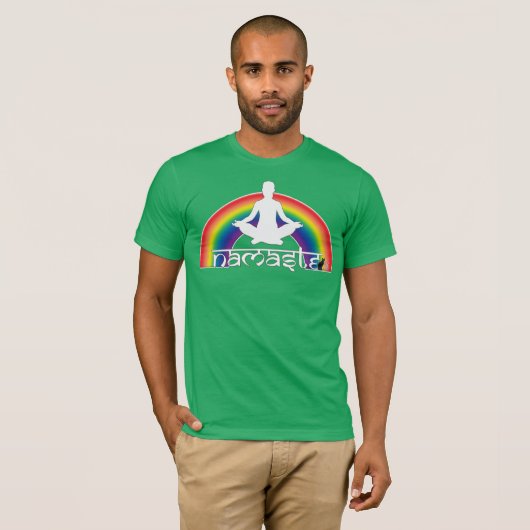 ナマステ レインボー インナーストレングス Tシャツ (正面フル)