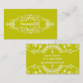 ナマステ 名刺 (正面/裏面)