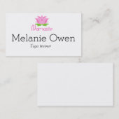 ナマステ 名刺 (正面/裏面)