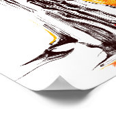 ナマステ、折り畳まれた手の姿勢 ポスター (角)