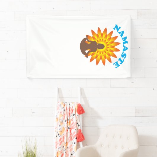 ナマステ 横断幕 (インサイチュ)