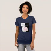 ナマステ – 私は謙虚に貴方に礼を言う Tシャツ (正面フル)