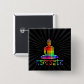 ナマステ 缶バッジ (正面&裏面)