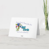 ナマズおもしろいのクリスマス シーズンカード (裏面)