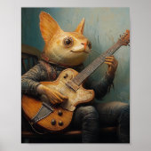 ナマズおもしろいの遊ギターファンタジー ポスター (正面)