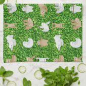 ナマズおもしろい キッチンタオル (折り畳み)