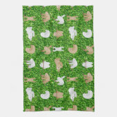 ナマズおもしろい キッチンタオル (縦)