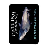 ナマズがヌードリングお前の事じゃな考えい マグネット (縦)