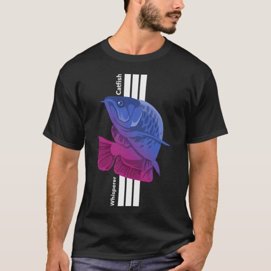 ナマズのささやき人 Tシャツ (正面)