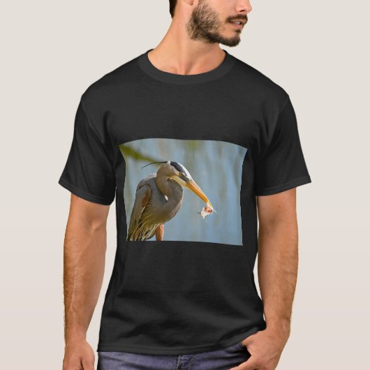 ナマズのディナー半分 Tシャツ (正面)