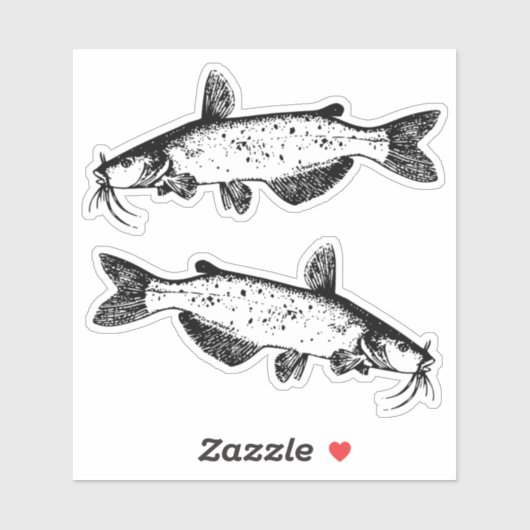 ナマズの月 シール (シート)