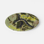 ナマズの熱狂するなCatalpaみみず ペーパープレート (アングル)