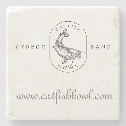 ナマズの鳴き声 ストーンコースター (正面)