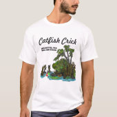 ナマズのCrick Tシャツ (正面)