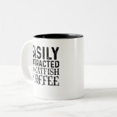 ナマズやコーヒーに気を取られやすい ツートーンマグカップ (正面左)