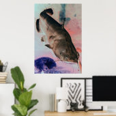 ナマズ写真ポスタープリント ポスター (ホームオフィス)