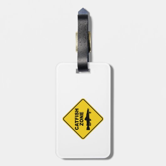 ナマズ地帯 ラゲッジタグ (裏面縦)