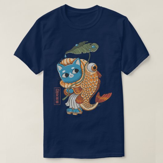 ナマズ妖怪 Tシャツ (デザイン正面)