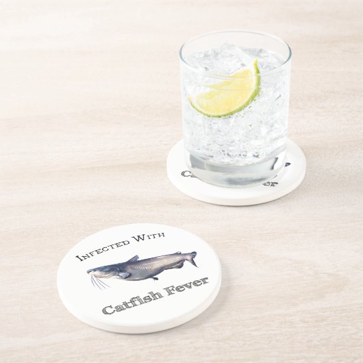 ナマズ熱に感染する コースター (側面)