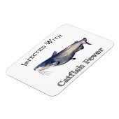 ナマズ熱に感染する マグネット (左側)