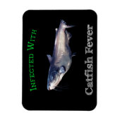 ナマズ熱に感染する マグネット (縦)