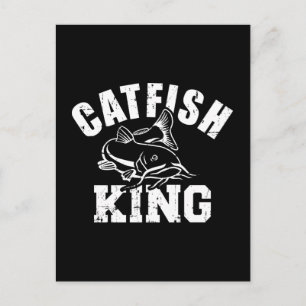 ナマズ王魚釣り ポストカード