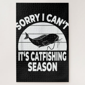 ナマズ魚釣りのヒラメIカズ釣り ジグソーパズル