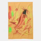 ナマズ キッチンタオル (縦)