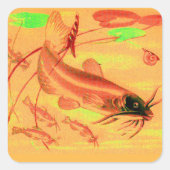 ナマズ スクエアシール (正面)