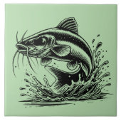 ナマズ タイル (正面)