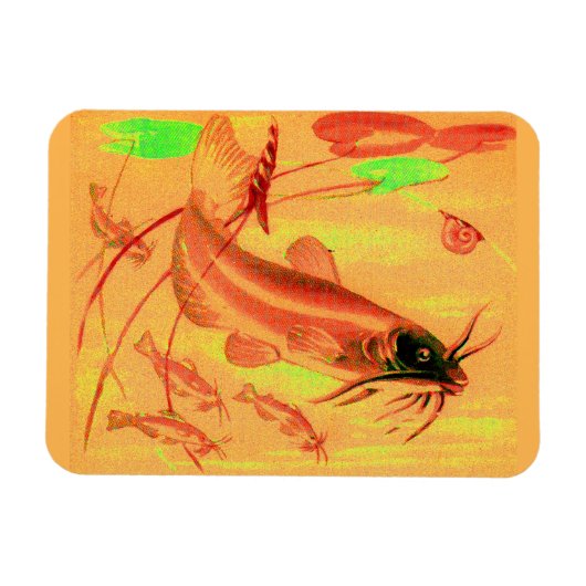 ナマズ マグネット (横)