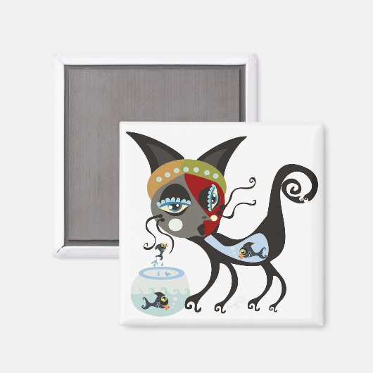 ナマズ マグネット (正面/裏面)