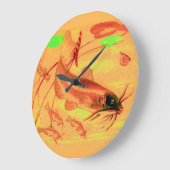 ナマズ ラージ壁時計 (傾斜)