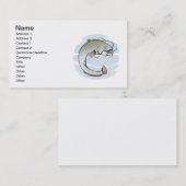 ナマズ 名刺 (正面/裏面)