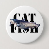 ナマズ 缶バッジ (正面)