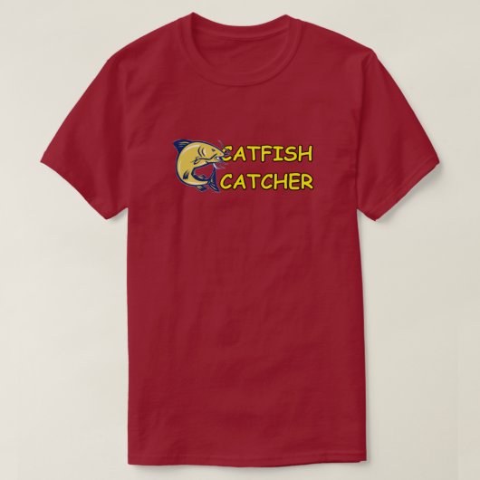 ナマズ Tシャツ (デザイン正面)