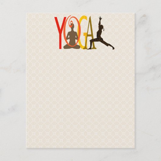 ナマテピースヨガ チラシ (正面)