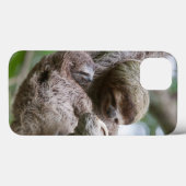 ナマベビーぶら下がったと木の母 Case-Mate iPhoneケース (裏面 (横))